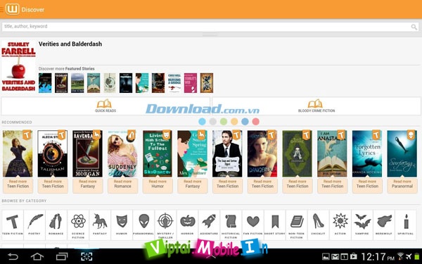 Wattpad Đọc sách miễn phí trên Android
