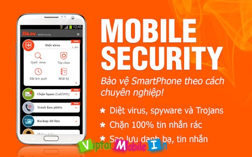Bkav Mobile Security for Android 3.0.10.40Phần mềm diệt virus miễn phí cho Android