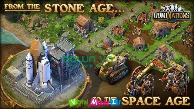 DomiNations cho Android Game xây dựng đế chế