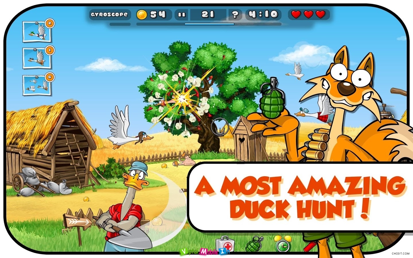 DUCK DESTROYER – Dũng sĩ diệt vịt trời 1.0.0 cho Android