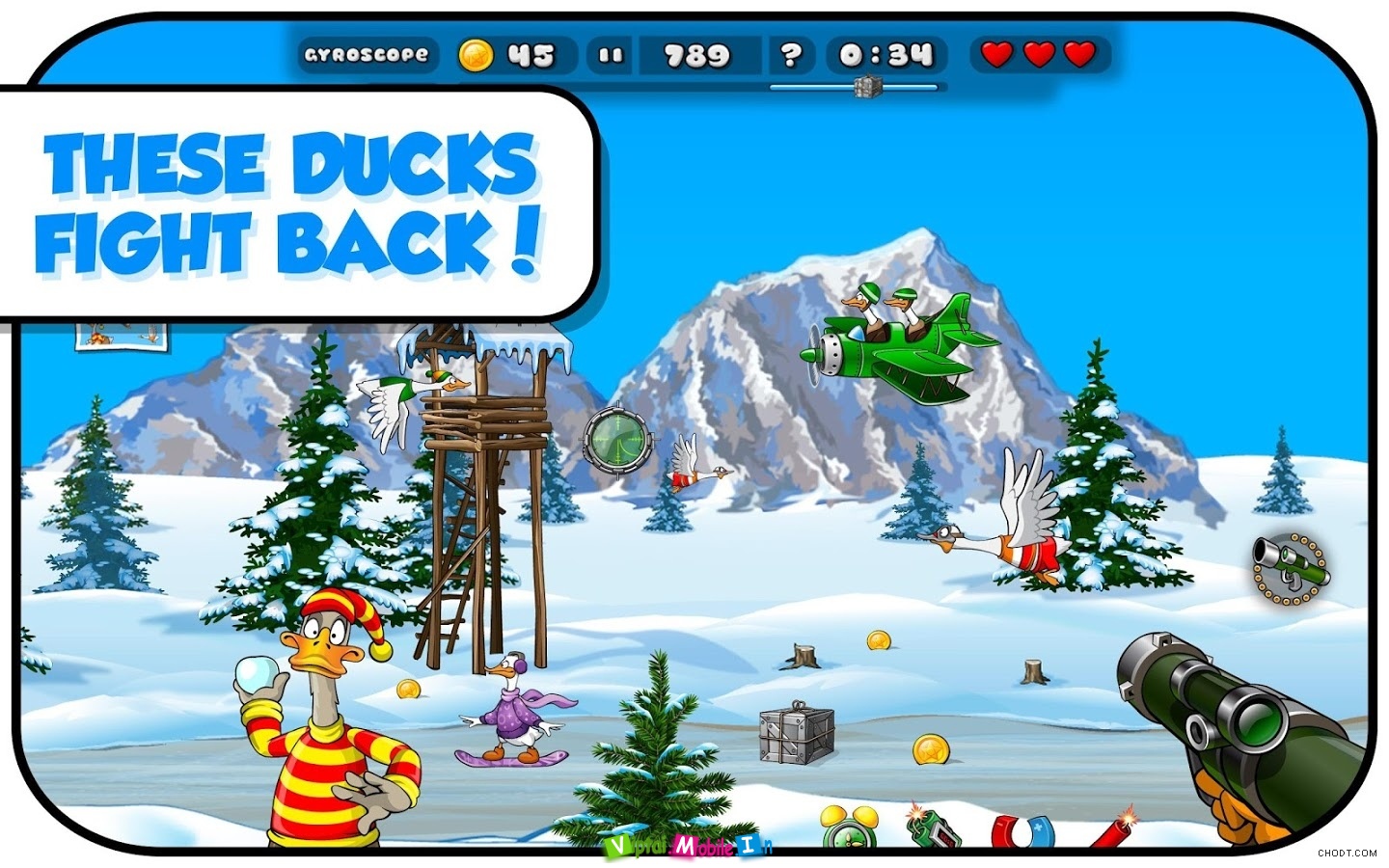 DUCK DESTROYER – Dũng sĩ diệt vịt trời 1.0.0 cho Android