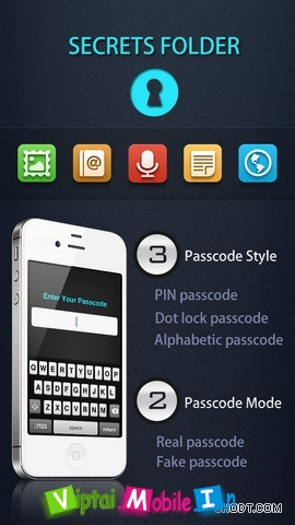 Secrets Folder Pro – Khóa dữ liệu  riêng