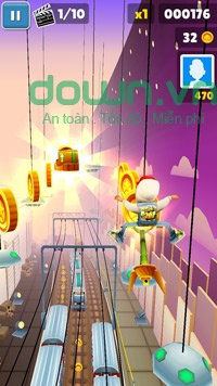 Subway Surfers cho Android1.37.0Game lướt ván trên đường ray cho Android