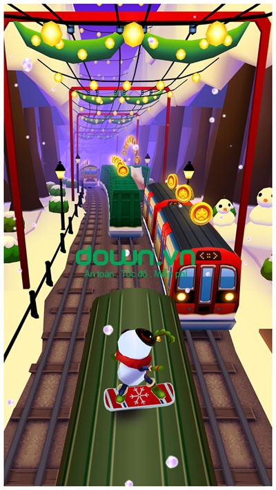 Subway Surfers cho Android1.37.0Game lướt ván trên đường ray cho Android