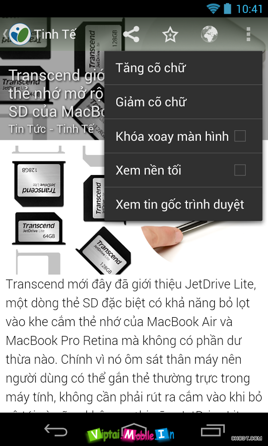 TIN TỨC – ĐỌC BÁO TIN TỨC VIỆT 1.0.7 cho Android